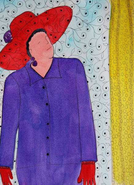 Red Hat Lady